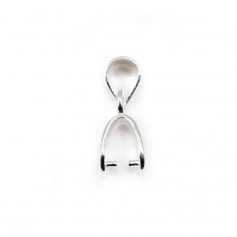 Bélière lisse, Argent 925, 5 *10mm  x 1pc