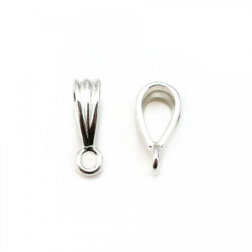 Passant pour pendentif ,argent 925 ,11.7mm x 1pc