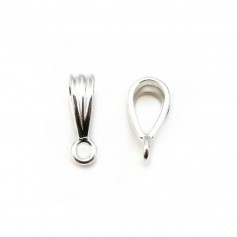 Passant pour pendentif ,argent 925 ,11.7mm x 1pc