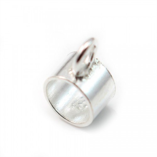 925 Sterling Silver charm strap 5mm X2 pcs