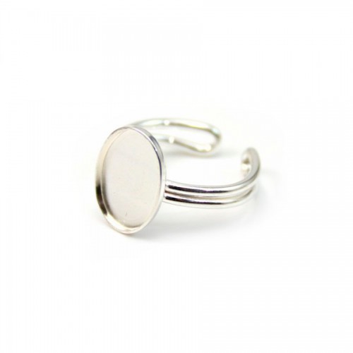 Holder adjustable ring 14mm 925 x 1pc