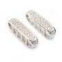 Pendantif  Barrette Argent 925 Rhodié  x 1pc 