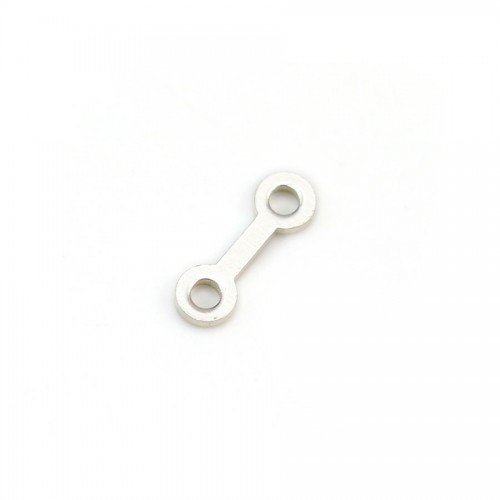 Argent 925 Barrette 4 Rangs  x 6pcs