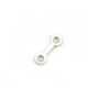 Argent 925 Barrette 4 Rangs  x 6pcs