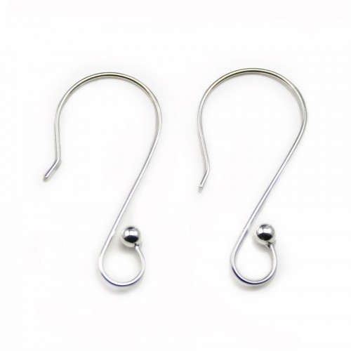  Earhook S & ball Silver  925 x 20 pcs