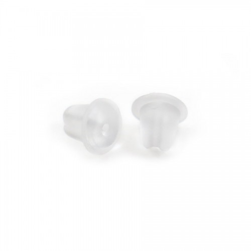 Bouchon pour crochet d'oreille x 12pcs