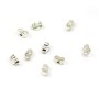 Poussette 4mm en argent 925 x 10pcs