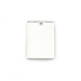 Breloque rectangulaire à graver en argent 925 10x14mm x 1pc