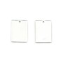Breloque rectangulaire à graver en argent 925 10x14mm x 1pc
