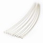 Clou tête plate 70X2X0.6mm Argent 925 x 4 pcs