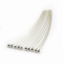 Clou tête en boule 1.7x0.4x40mm  Argent 925  x10pcs