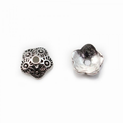 Coupelle  Argent 925 8mm x 4pcs