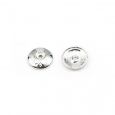 Intercalaire étoile en argent 925  12x17mm x 1pc