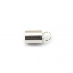 Argent 925  Embout 4mm x 2pcs