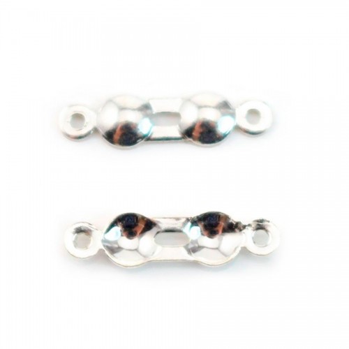 Crimp covers 925 Sterling Silver 3mm x10 pcs