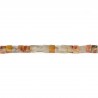 Agate crazy, en forme  de cube 4mm x 40cm