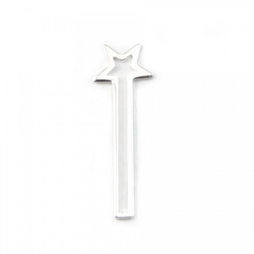 Sterling Silver 925 magic stick7x20mm x 1pcs