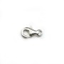 Argent 925 Fermoir Mousqueton 8mm en Sachet  x 1piece