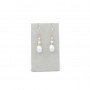 Boucles d’oreilles en gold filled & perles de culture d'eau douce x 2pcs
