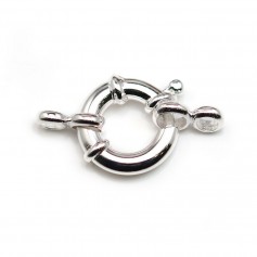 Argent 925 Fermoir bouée 12mm x 1pc