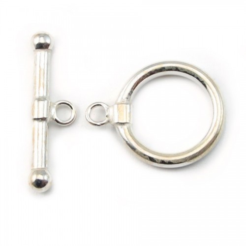 Argent 925 Fermoir OT  18mm x 1pc