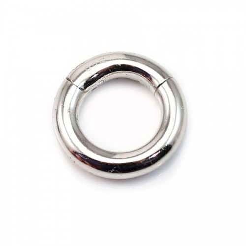Fermoir argent 925 rhodié 16mm  x 1pc