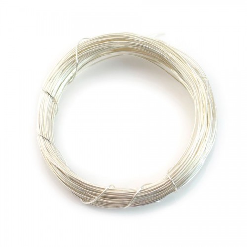 Fil en argent 925 0.6mm x 1m