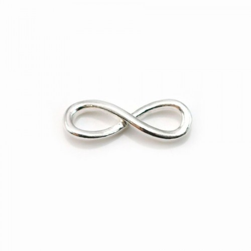 Intercalaire infini, argent 925, 5x15mm x 2pcs