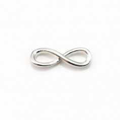 Intercalaire infini, argent 925, 5x15mm x 2pcs