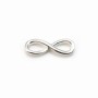 Intercalaire infini, argent 925, 5x15mm x 2pcs