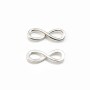 Intercalaire infini, argent 925, 5x15mm x 2pcs