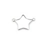 Intercalaire ancre en argent 925  9x19mm x 1pc