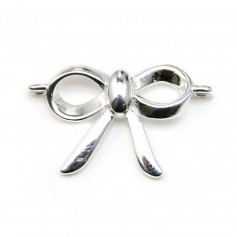 Intercalaire fleur en argent 925 16x18mm x 1pc