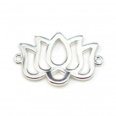 Intercalaire papillon en argent 925 14x20mm x 1pc