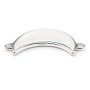 Intercalaire noeud en argent 925 12x20mm x 1pc