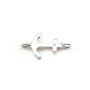 Intercalaire ancre en argent 925  9x19mm x 1pc