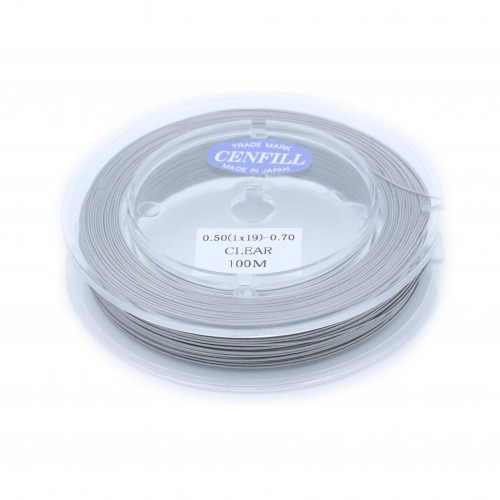 Fil câblé acier 19 brins 0.7mm x 100m