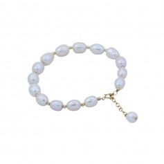Alice Bracelet Freshwater Brown cultured Pearl