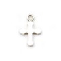 Pendentif Croix Argent 925 8x12mm x 2 st