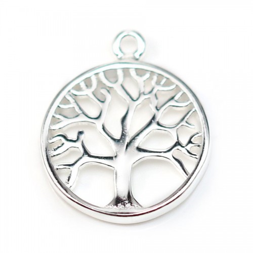 Breloque renard en argent 925 12x14mm x 1pc