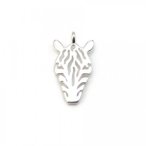 925 sterling silver feather charm 24mm x 1pc