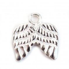 Breloque Ailes d'ange Argent 925 11.5x11 mm x1pc