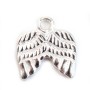 Breloque Ailes d'ange Argent 925 11.5x11 mm x1pc