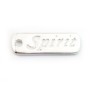 Breloque Spirit Argent 925 17x6mm x  2pcs 