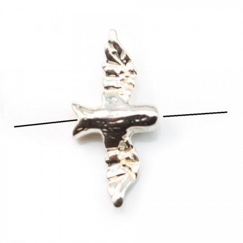Sterling Silver 925 Swallow 7x14mm  x 2pcs 