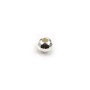 Argent 925 Boule Ronde facette 5mm x 10pcs
