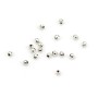 Argent 925 Boule Ronde facette 2.5mm x 20pcs