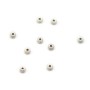 Disque en Argent 925 diamenté 3.2 x 2mm x 20pcs