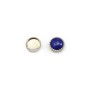 Serti en argent 925, pour cabochon rond de 5 mm x 5pcs