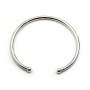 Bracelet jonc flexible 56mm en argent 925 x 1pc